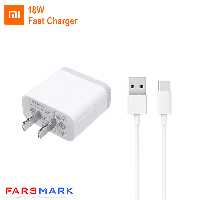 فست شارژر اصلی شیائومی Xiaomi Redmi A4 همراه با کابل Type-c