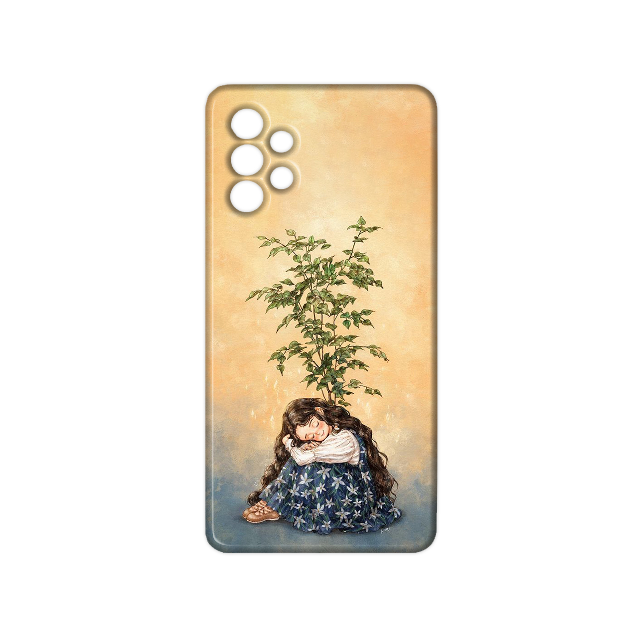 کاور مدل دخترانه کد 107 مناسب برای گوشی موبایل سامسونگ galaxy A32 5G