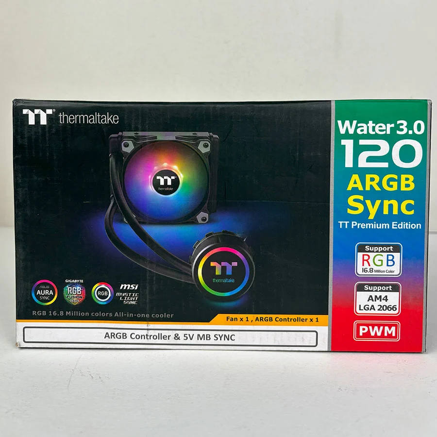 خنک کننده مایع پردازنده ترمالتیک Water 3.0 120 ARGB Sync (جعبه باز)