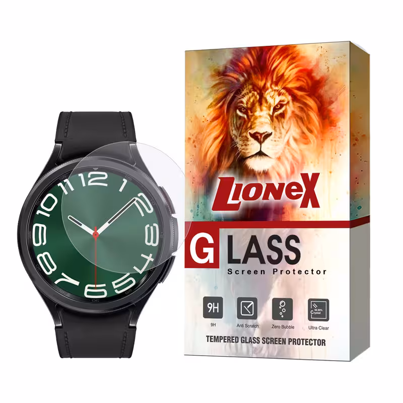 محافظ صفحه نمایش لایونکس مدل WATCHSAFE مناسب برای ساعت هوشمند سامسونگ Galaxy Watch 6 Classic 47 mm | کالا برتری