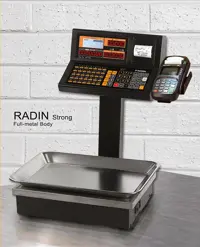 ترازوی بی سیم رادین مدل 8800 PlusRadin Wireless Shopping Scale 8800 Plus