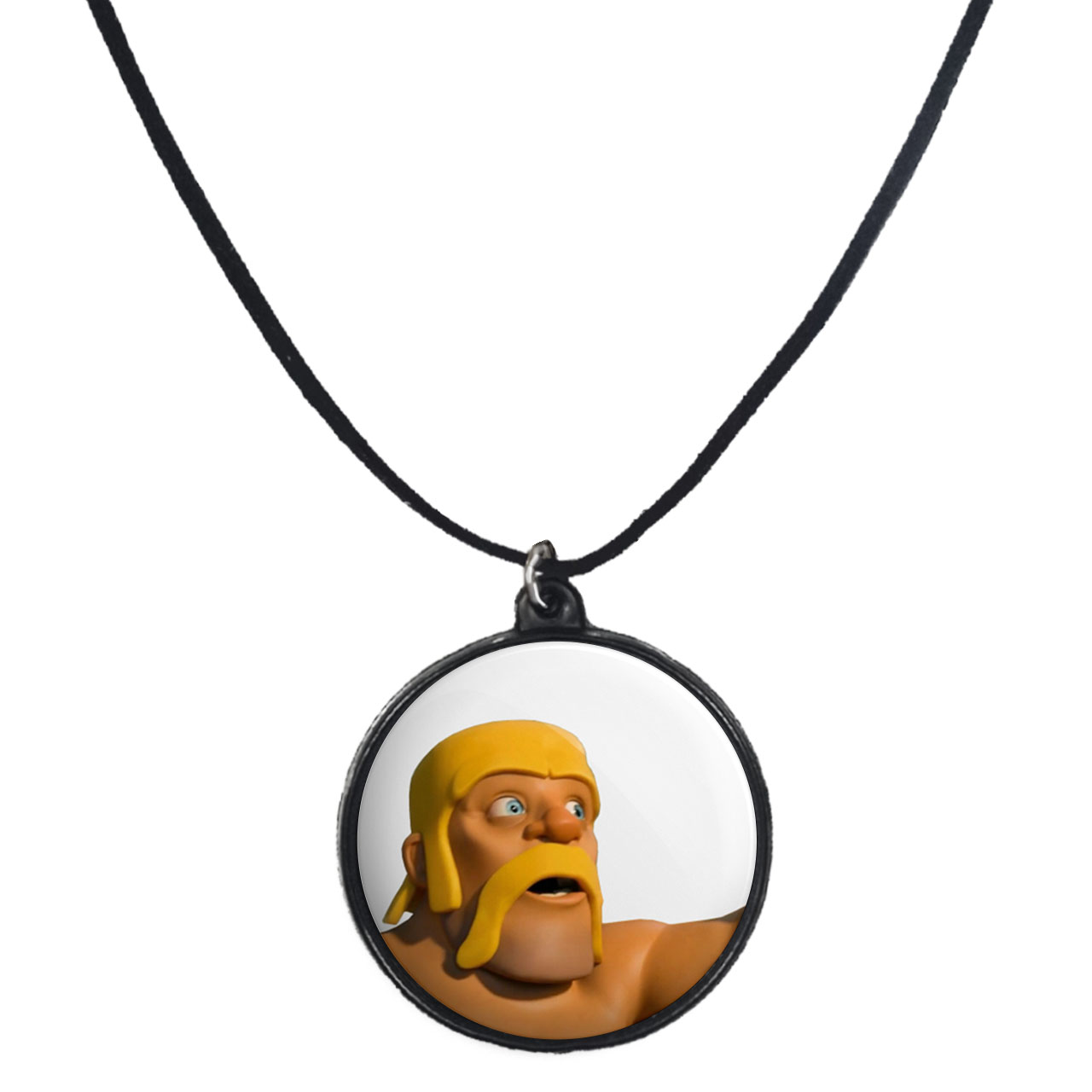 گردنبند پرمانه طرح clash کد pmb.26430مدل دو طرفه