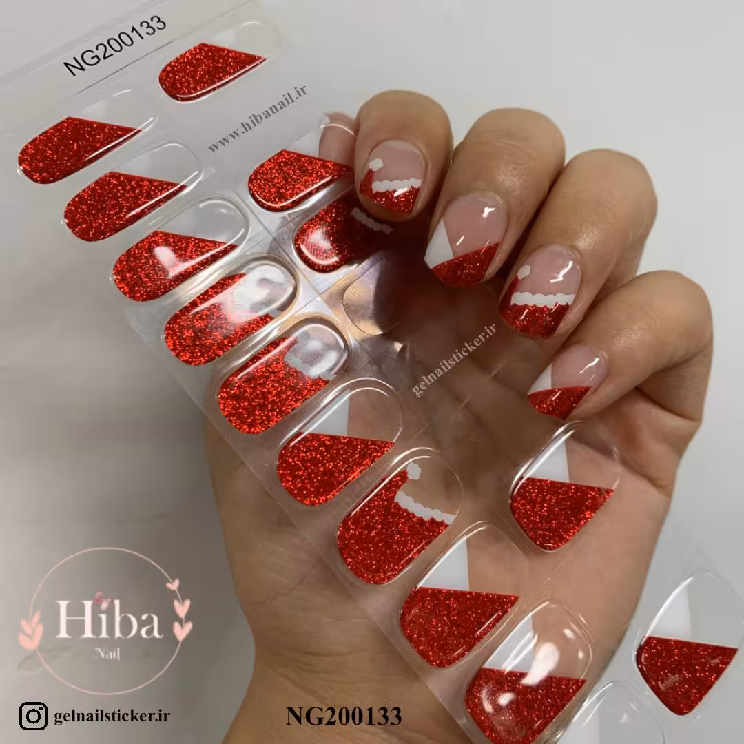 استیکر ژله ای کاشت ناخن (نیل رپ)_کد NG200133