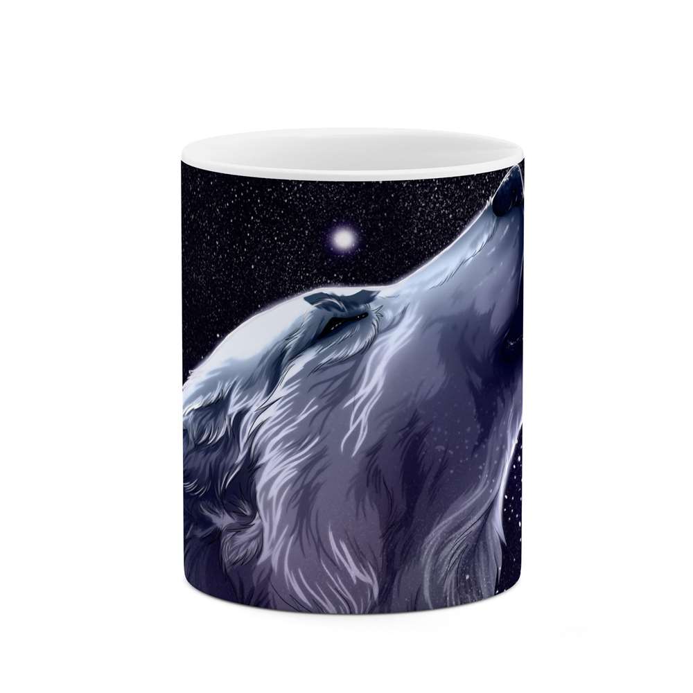 ماگ طرح گرگ آلفا مدل mgp15951