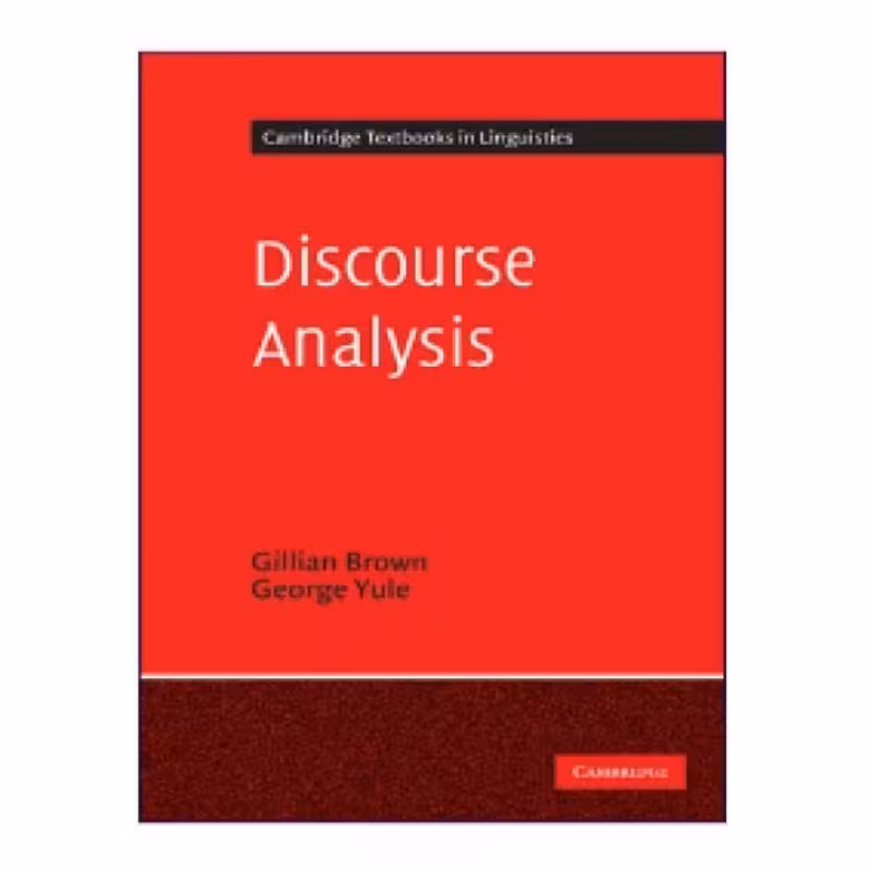 Discourse Analysis