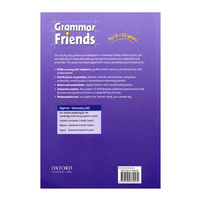 کتاب Grammar Friends 5 اثر Tim Ward انتشارات الوندپویان