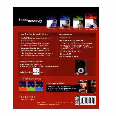 کتاب Select Readings Upper-Intermediate اثر Linda Lee And Jean Bernard انتشارات آرماندیس