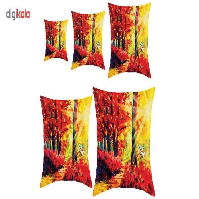 کوسن رنس کد S5-10116 مجموعه 5 عددی کوچک تا بزرگ