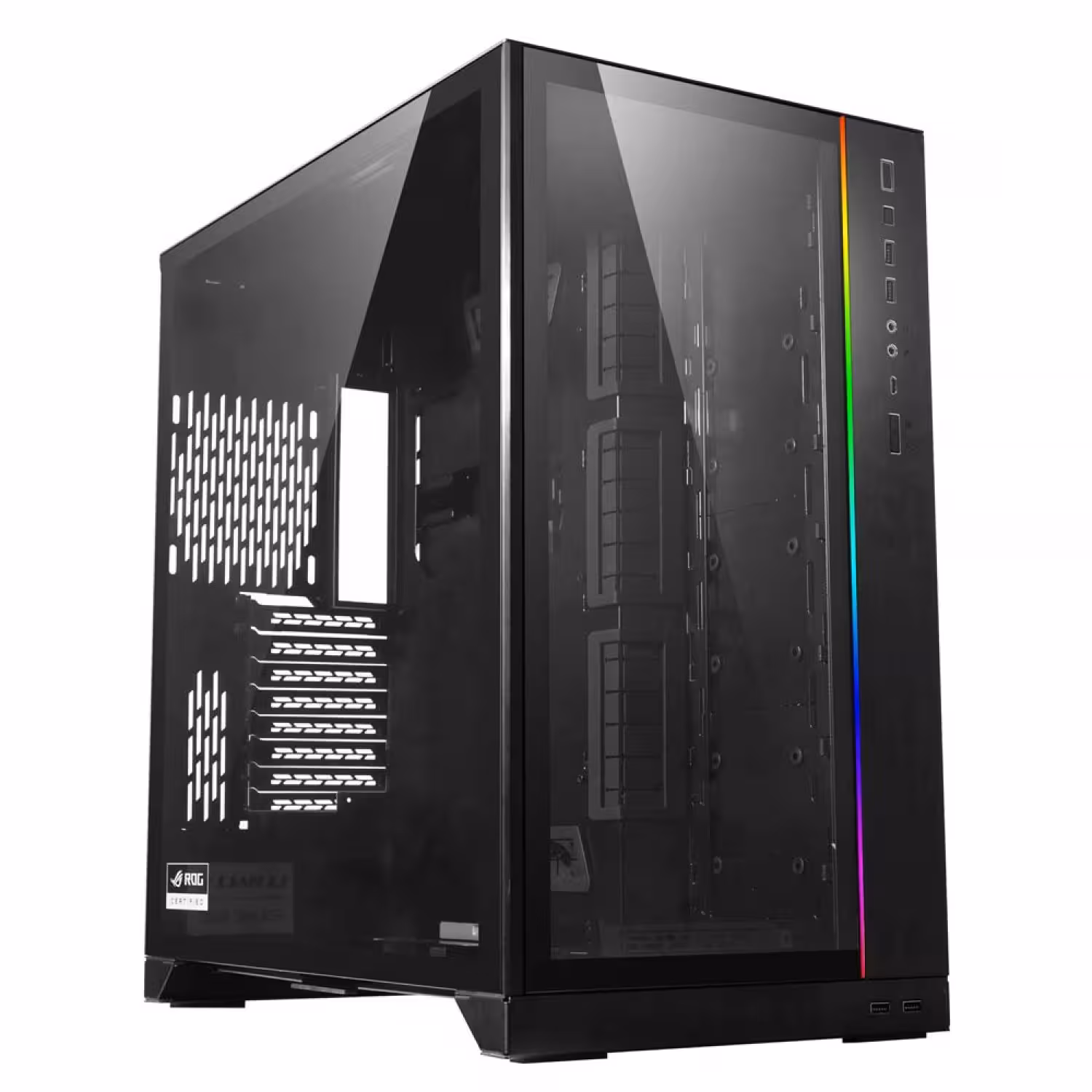 کیس لیان لی O11 Dynamic XL ROG Certify Black