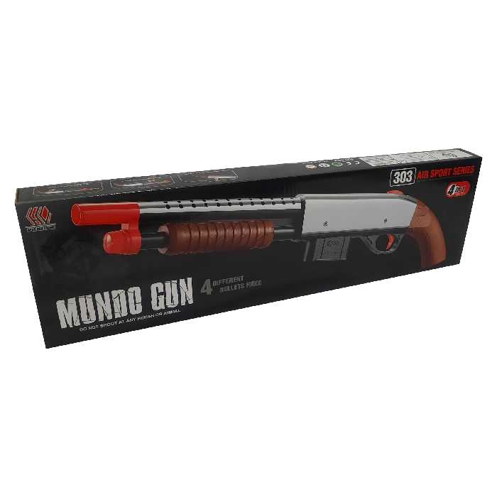 تفنگ بازی طرح وینچستر مدل MUNDO GUN 303 مجموعه 7 عددی