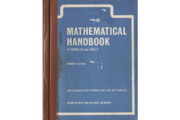 📝کتاب: Mathematical HandbOOK              🖊نویسنده: اشپیگل - کتابخانه مجازی واتیکان