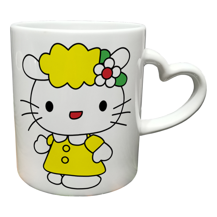 ماگ مدل دسته قلبی طرح کیتی کد 70