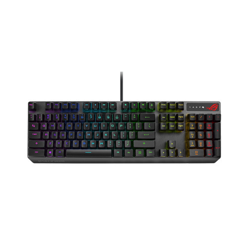 کیبورد گیمینگ با سیم ایسوس مدل XA05 ROG STRIX SCOPE RX/RD/AR • سوئیچ قرمز