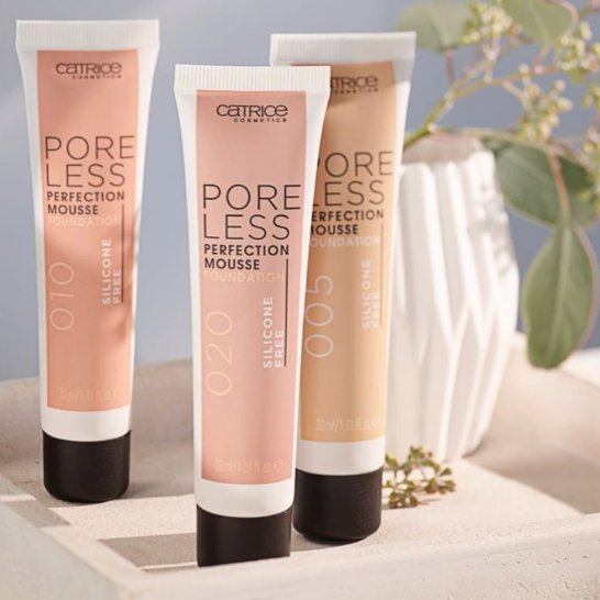 موس و کرم پودر پورلس کاتریس - CATRICE pore less