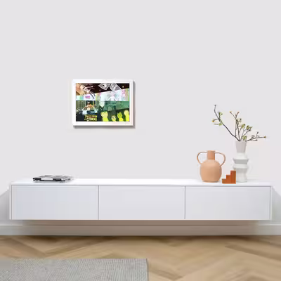 تابلو مدل سریال ریک و مورتی rick and morty W402