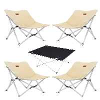 ست میز و صندلی کمپ نود کمپینگ 4 اردوگاه 5 مجموعه TuruncuFil