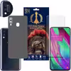برچسب پوششی اینفینیتی مدل PRO MAX مناسب برای گوشی موبایل سامسونگ GALAXY A40 به همراه محافظ صفحه نمایش و محافظ لنز دوربین
