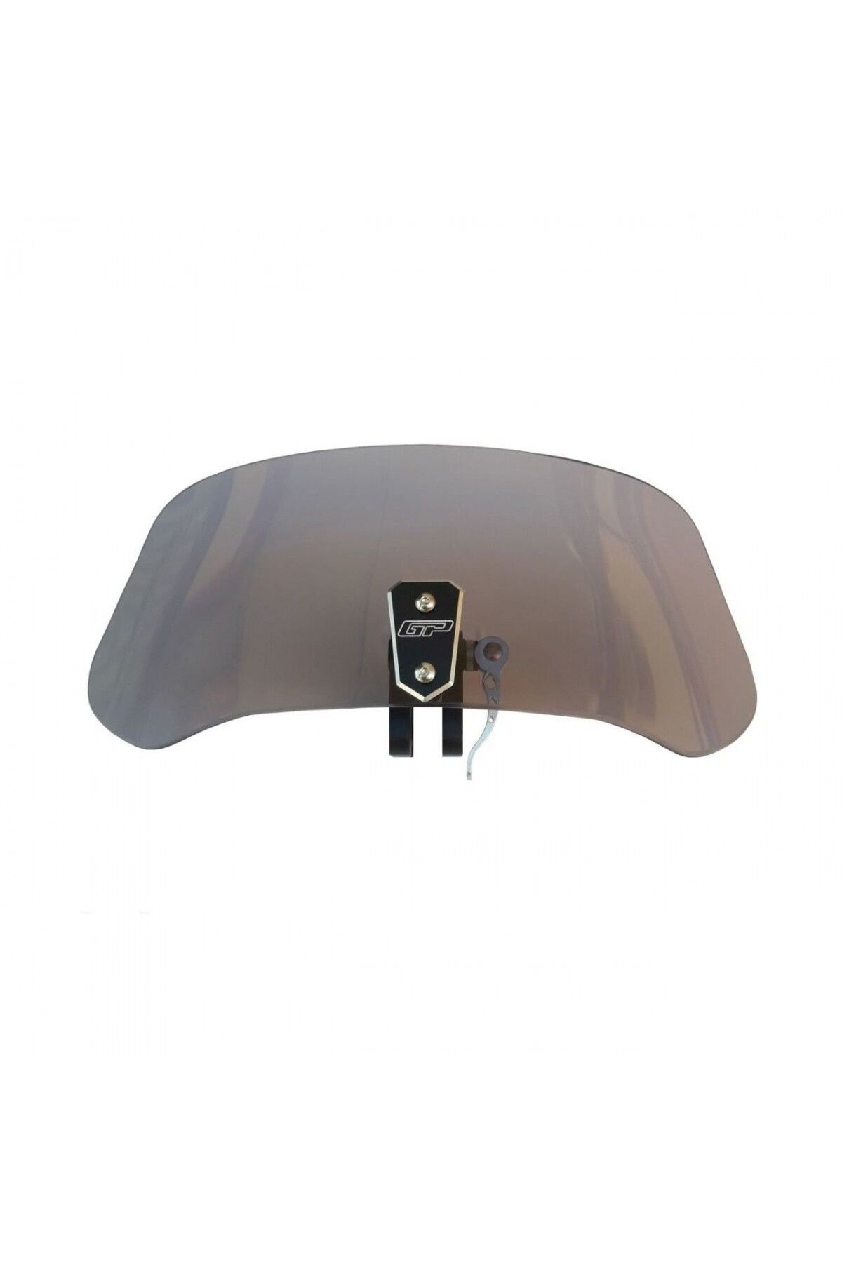 ست فیلتر موتورسیکلت خاکستری GP COMPOSITE DEFECTOR دودی GP100 GRY LINKING WIND DEFIATING EXTENSION GLASS SHIELD GP KOMPOZİT