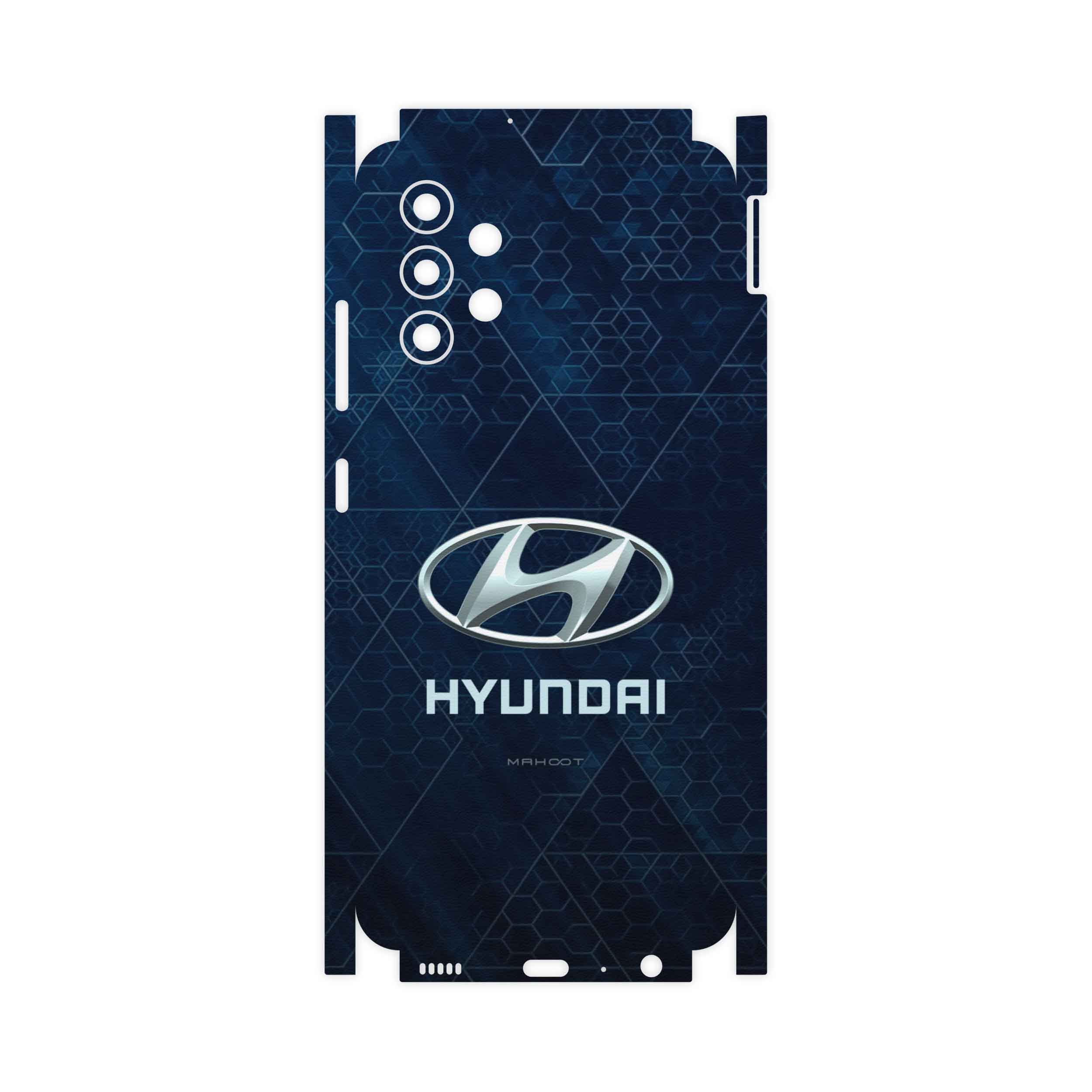 برچسب پوششی ماهوت مدل Hyundai-Logo-FullSkin مناسب برای گوشی موبایل سامسونگ Galaxy M32 5G