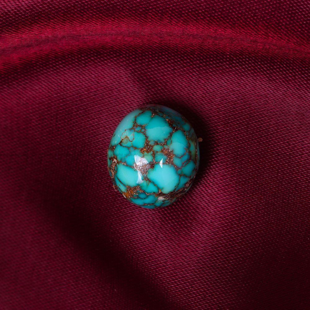 نگین فیروزه شجری کد 11616 - جواهری مشاهیر