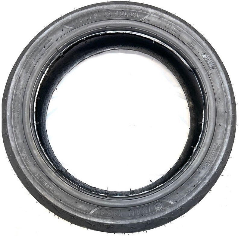 لاستیک موتور سیکلت ایران یاسا مدل آساره سایز 13-110/70 | کالا مکس