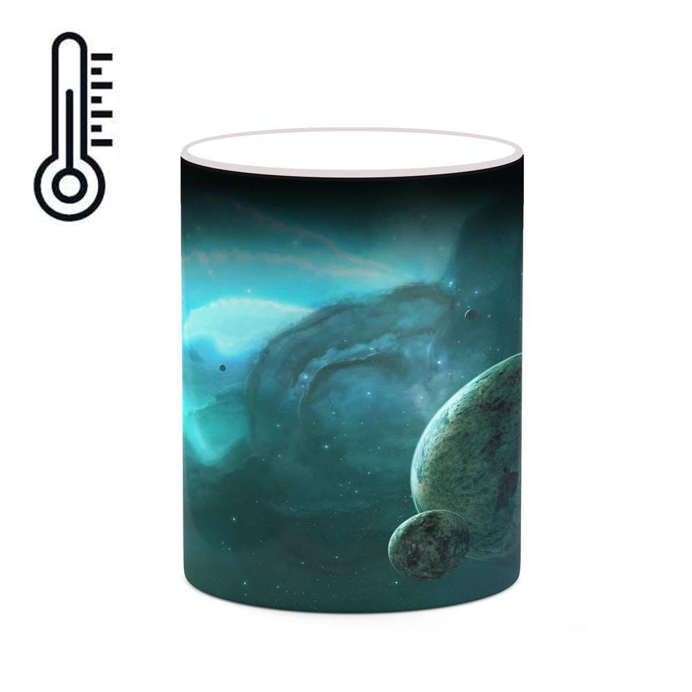 ماگ حرارتی کاکتی طرح فضا و کهکشان مدل mgh20259