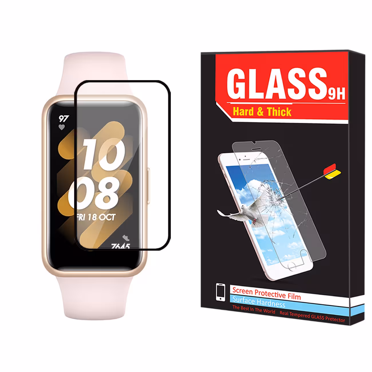 محافظ صفحه نمایش نانو هارد اند تیک مدل NHT مناسب برای ساعت هوشمند هوآوی Watch Band 7