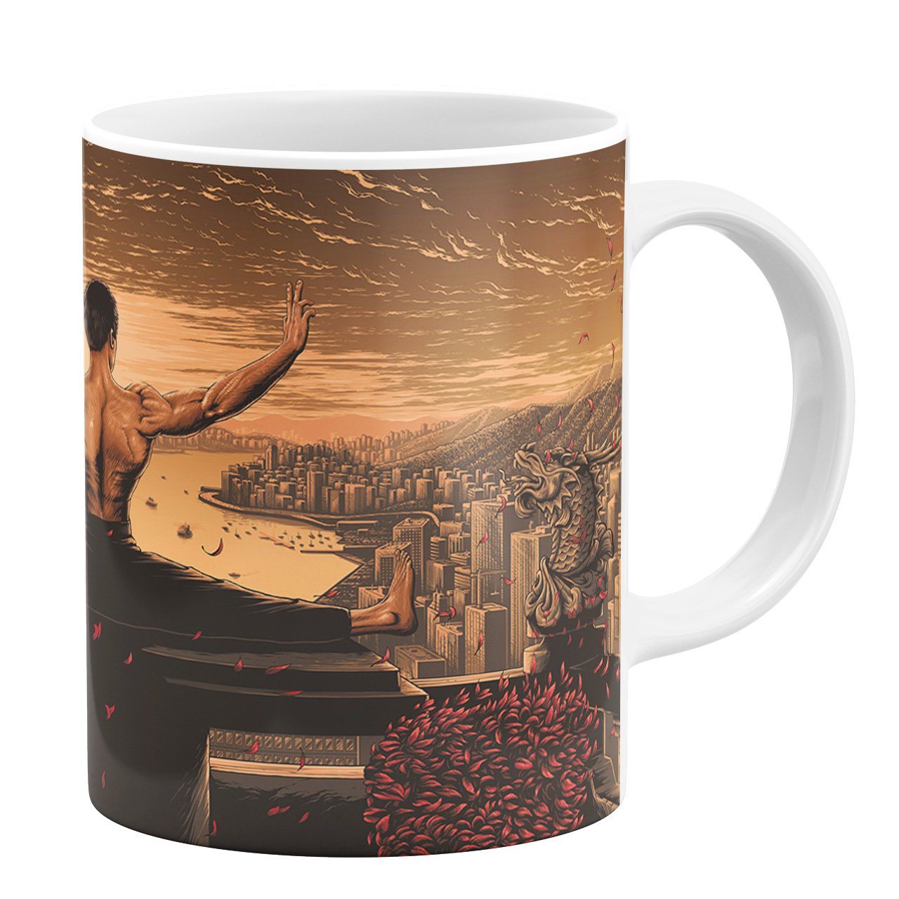 ماگ طرح بروسلی کد 10763