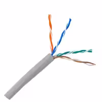کابل شبکه CAT 5E UTP لنسن مدل LS-5E U/UTP طول 305 متر
