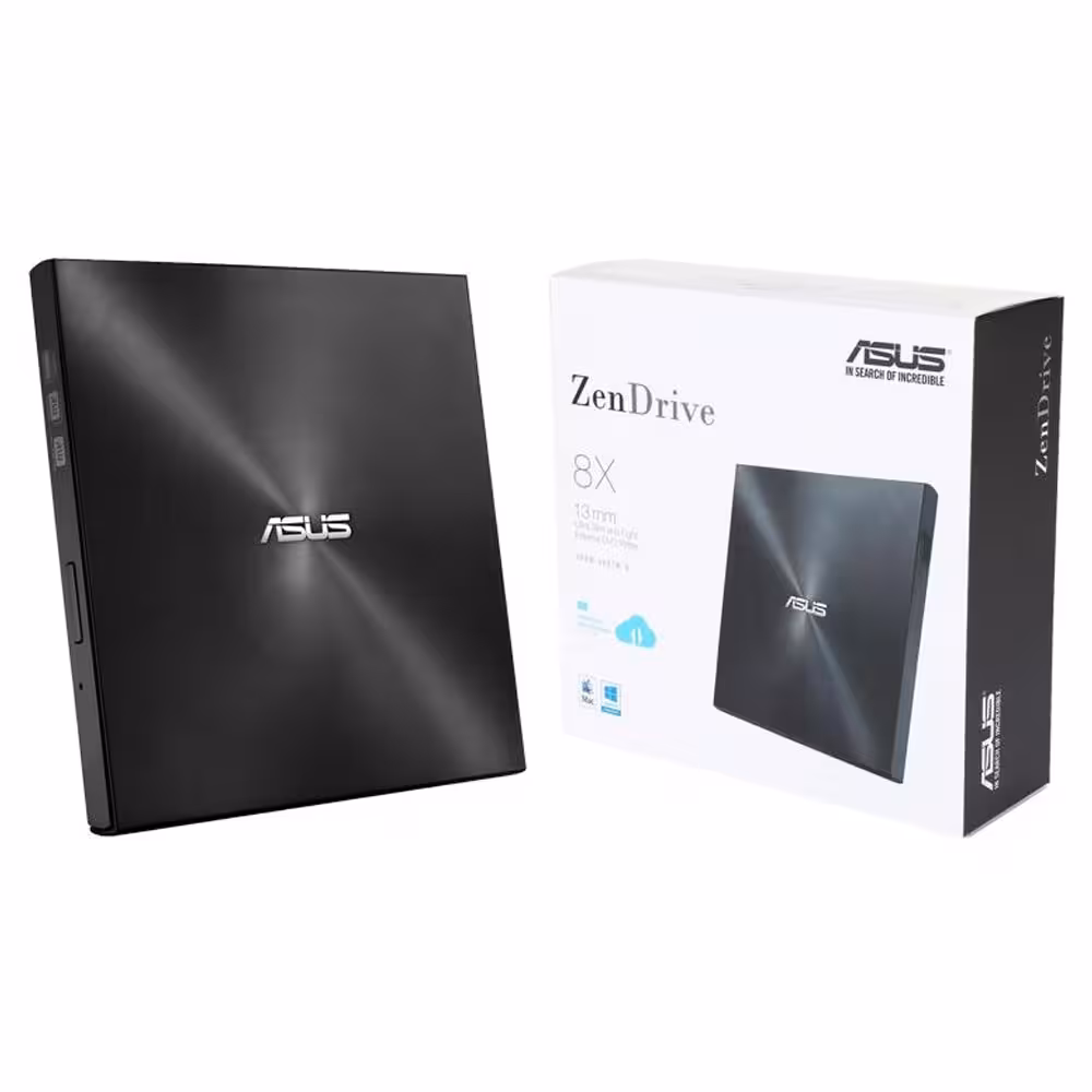 درایو اکسترنال ASUS ZenDrive Black 13mm DVD 8X  

