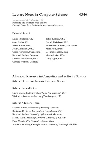 خرید و دانلود نسخه کامل کتاب Algorithms – ESA 2010: 18th Annual European Symposium, Liverpool, UK, September 6-8, 2010. Proceedings, Part I