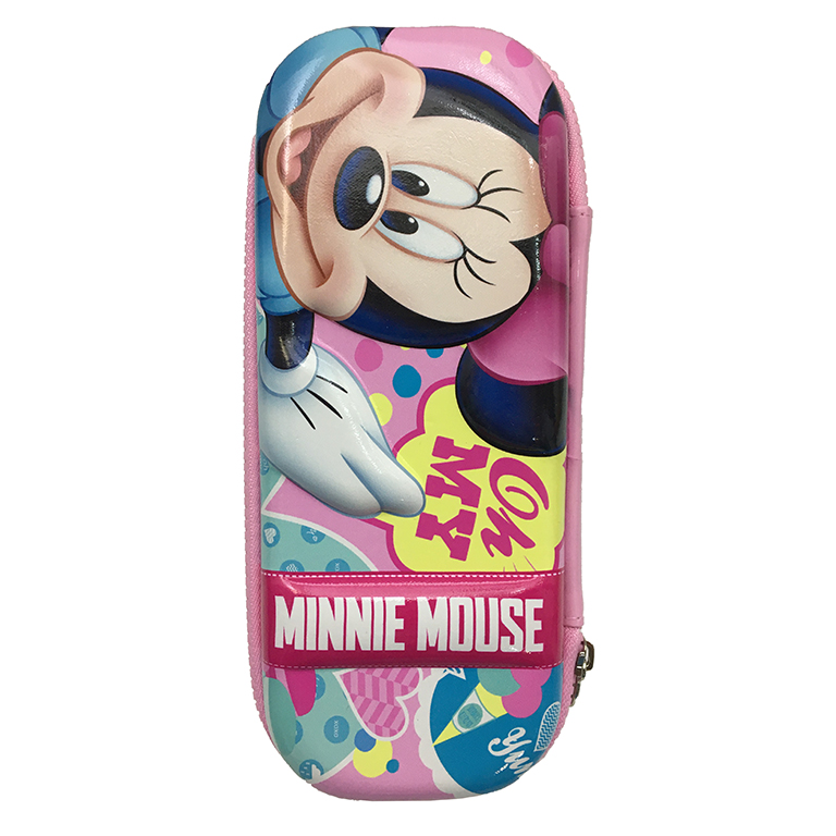 جامدادی دو زیپ برجسته طرح میکی ماوس و مینی ماوس