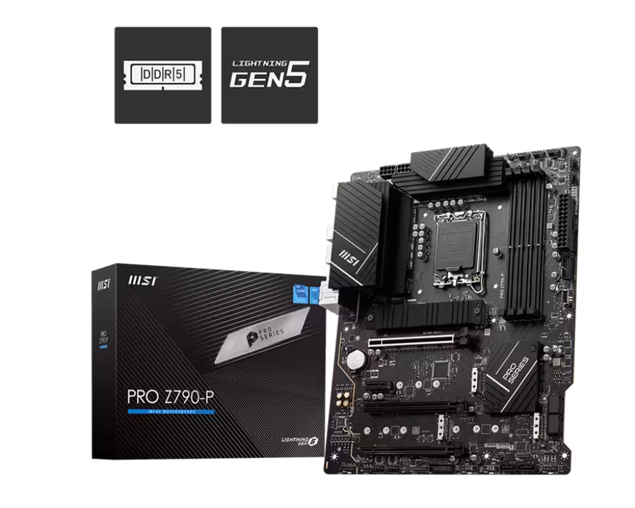 مادربرد ام اس آی مدل PRO Z790-P سوکت 1700
