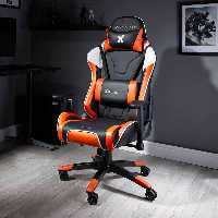 خرید صندلی گیمینگ ایکس راکر نارنجی NEW! X Rocker Agility Sport PC Gaming Chair - Orange با بهترین قیمت