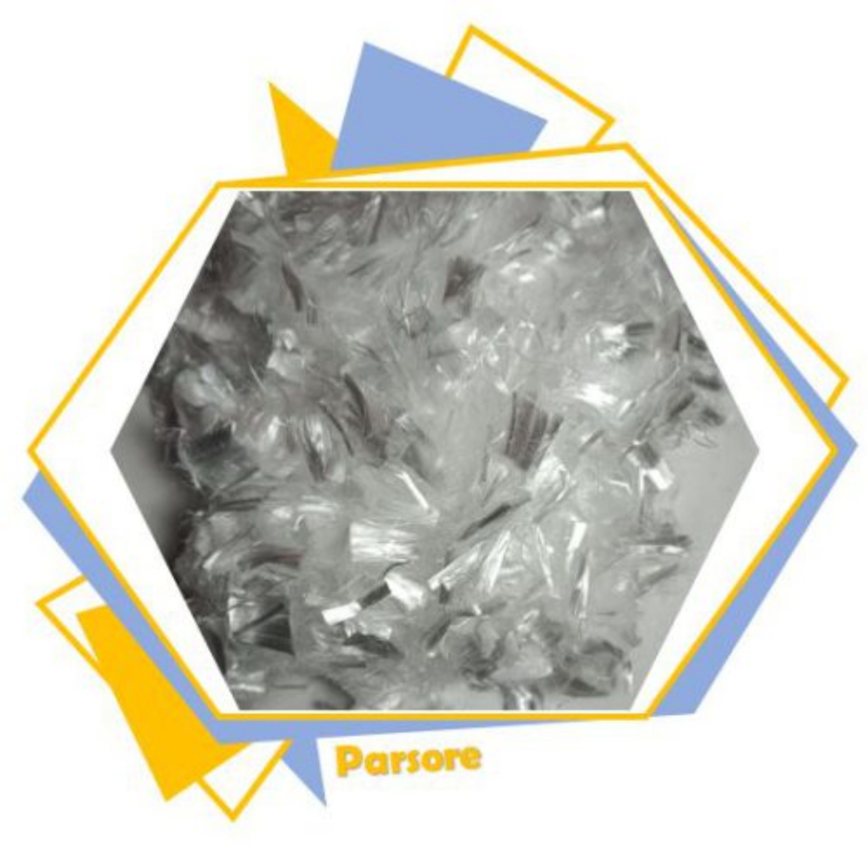 الیاف پلی پرو پیلن سایز 12 میلی متر 500 گرمی