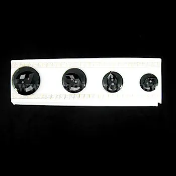 دکمه مشکی کد70 سایز 1