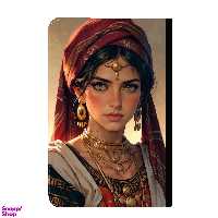 کلاسور طرح دختر صحرایی کد 48