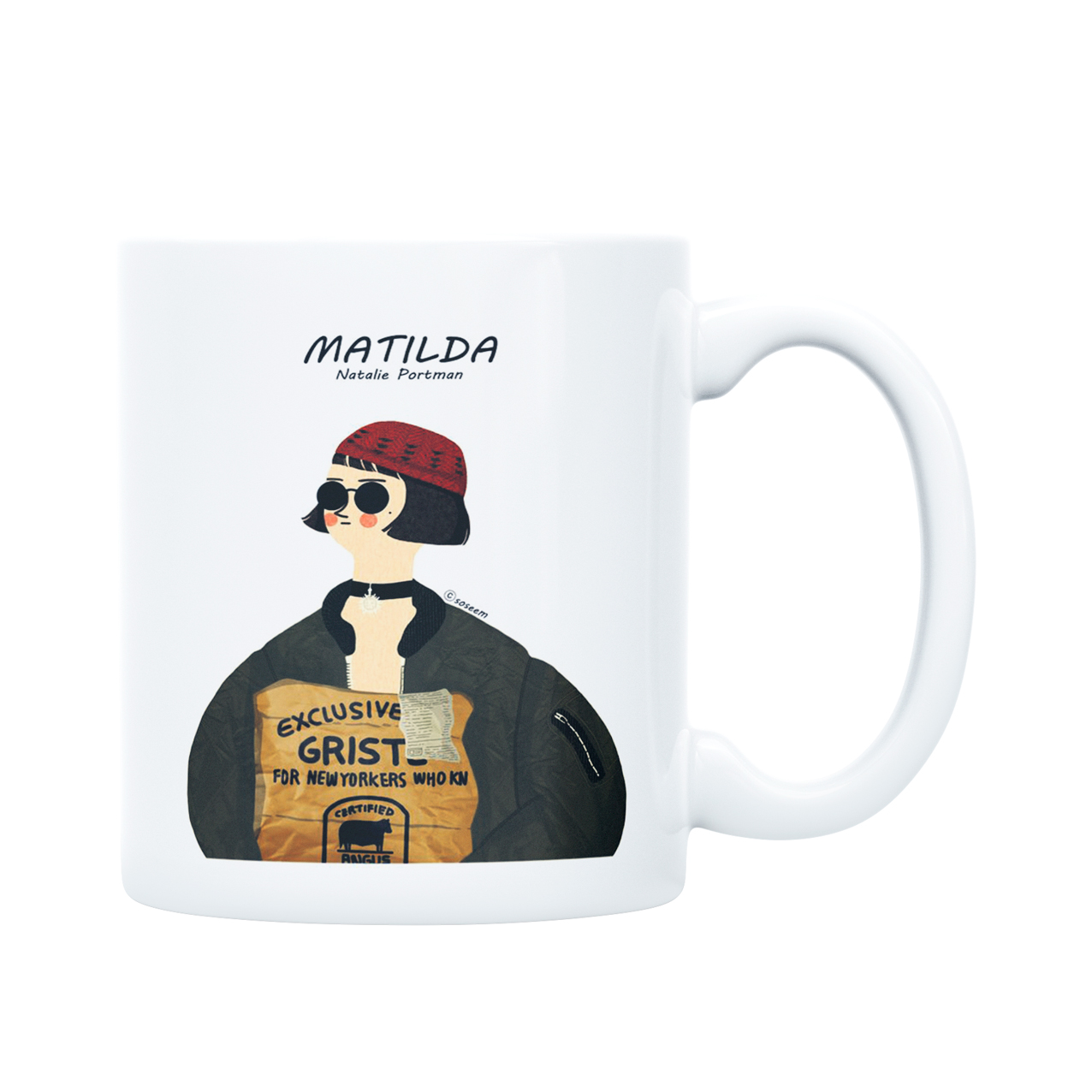 ماگ مدل لئون ماتیلدا کد M1185