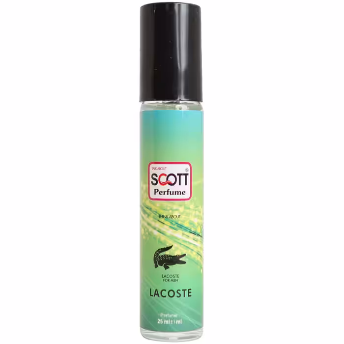عطر جیبی مردانه اسکاتس مدل Lacoste M حجم 25 میلی لیتر