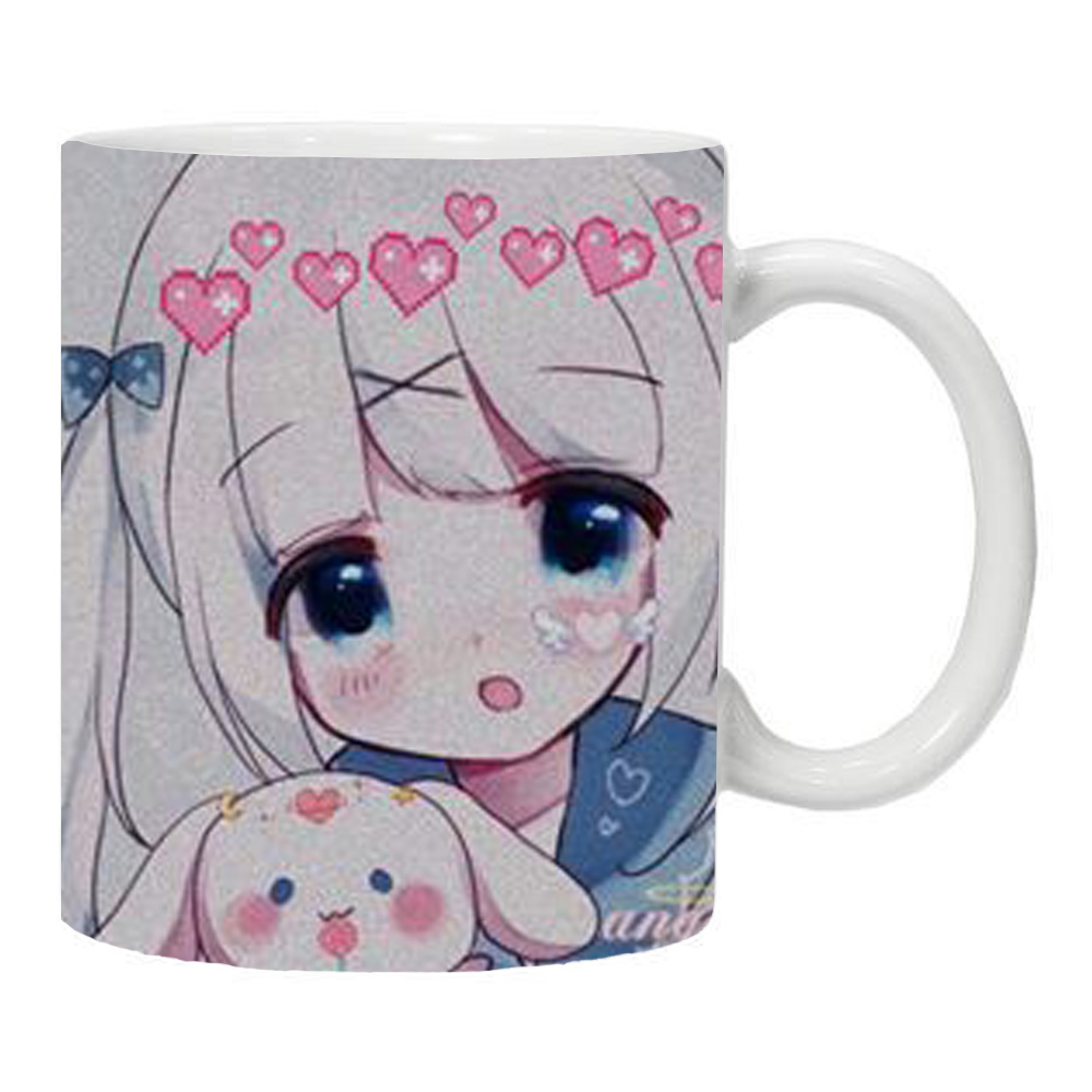 ماگ طرح دختر انیمه ای کیوت مدل MLS6760