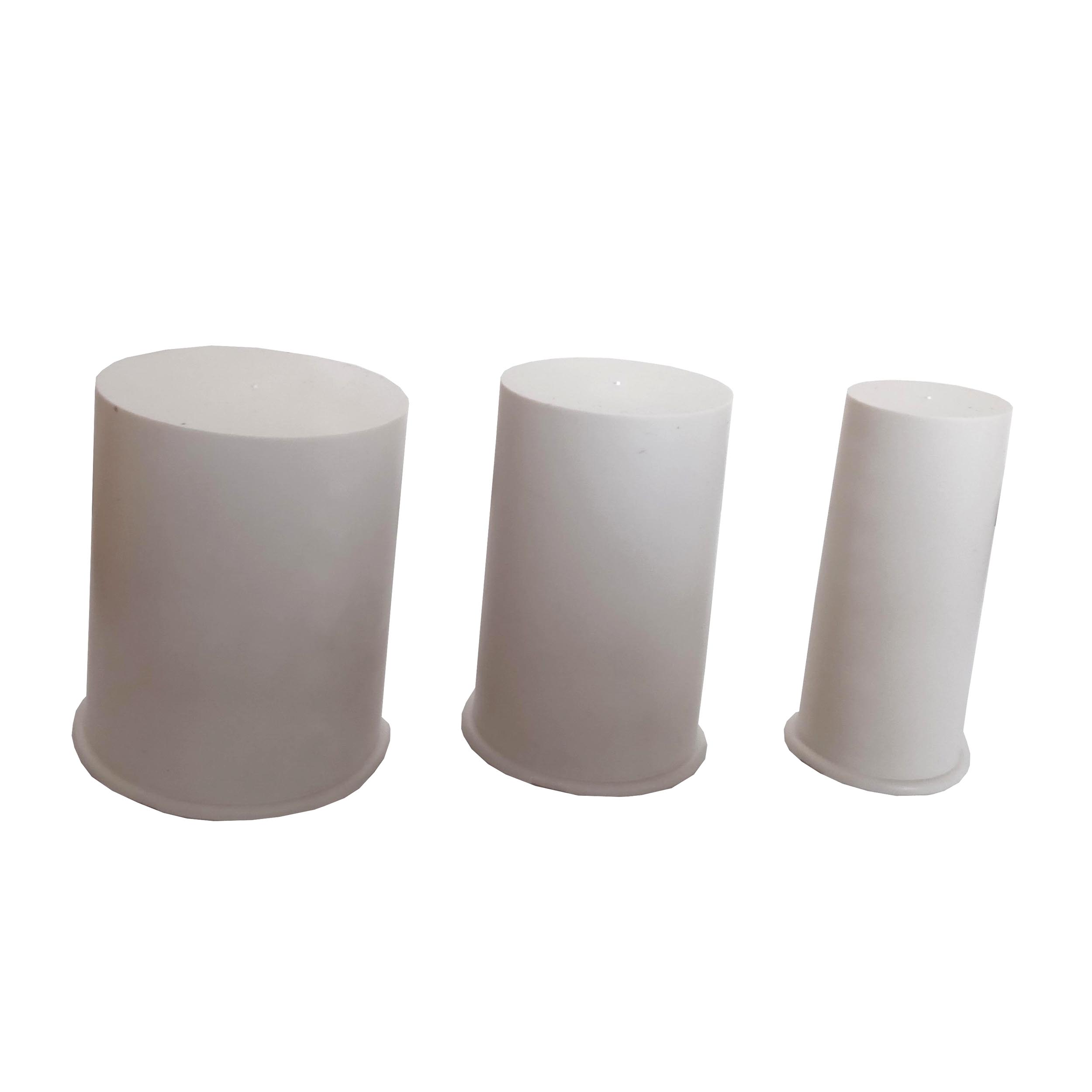 قالب شمع مدل استوانه بسته 3 عددي