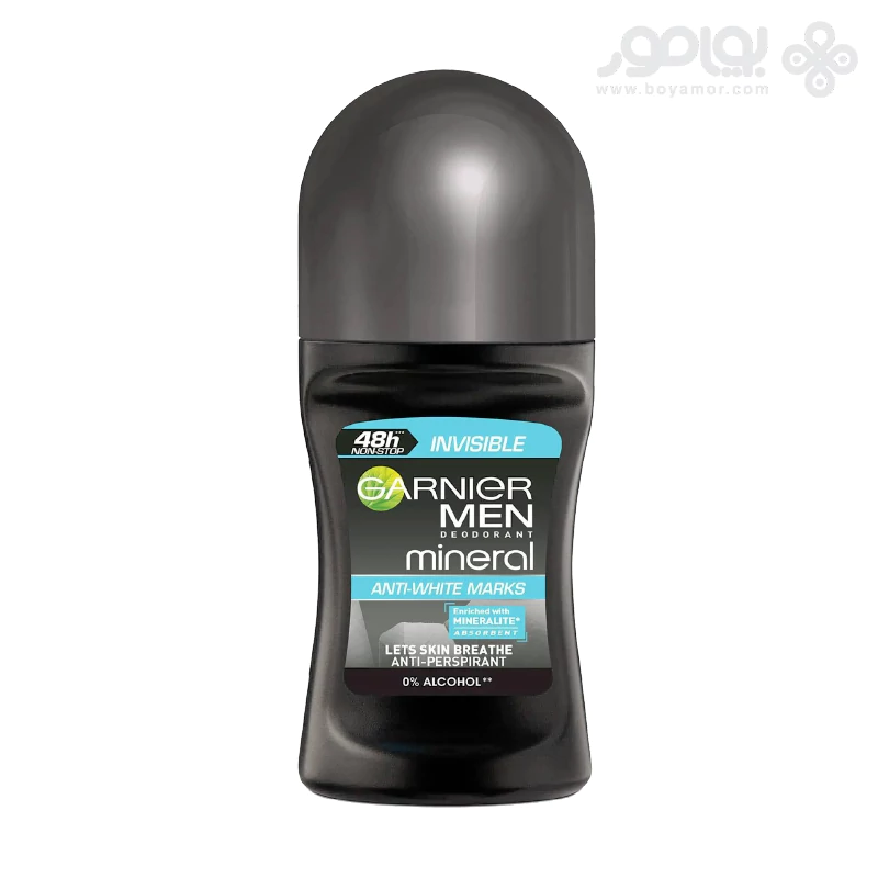 رول دئودورانت مردانه گارنیر مدل INVISIBLE حجم 50 میل