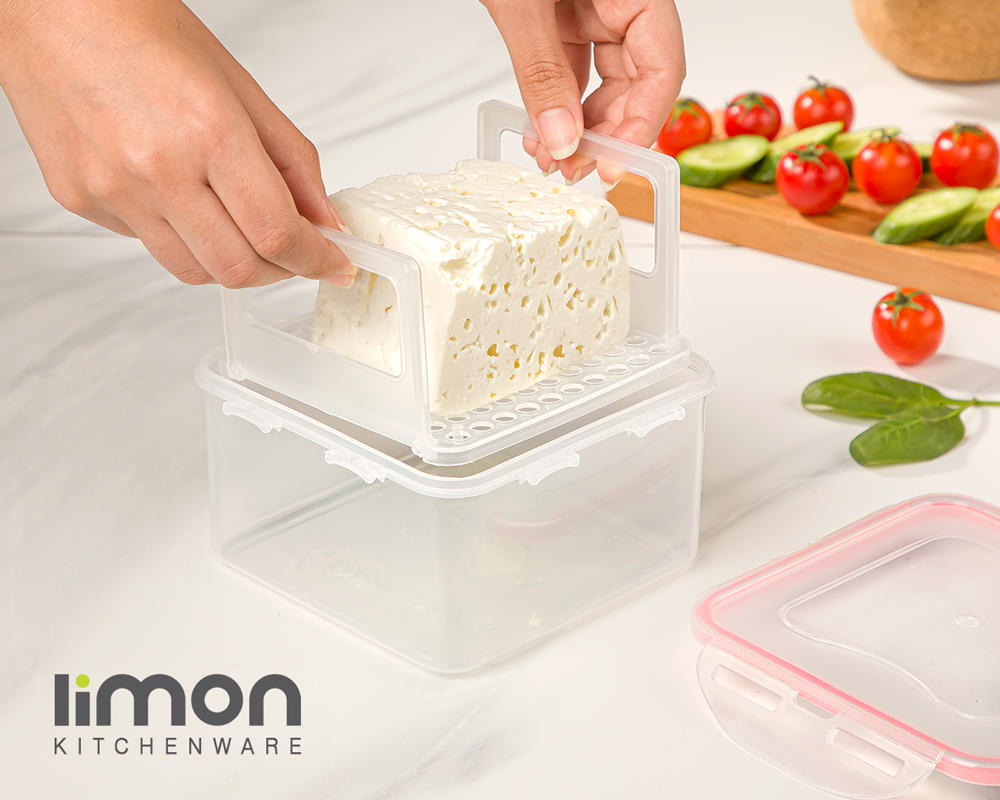 ظرف نگه داری پنیر و زیتون کد محصول: 130235