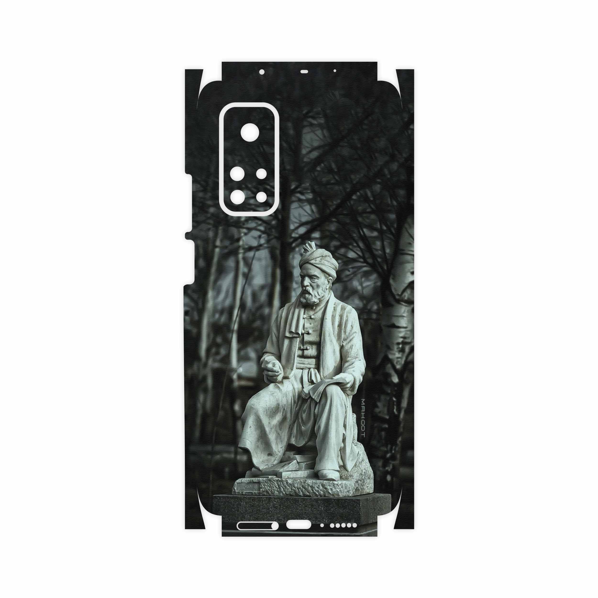 برچسب پوششی ماهوت مدل Ferdowsi-Logo-FullSkin مناسب برای گوشی موبایل شیائومی Mi 10T Pro 5G
