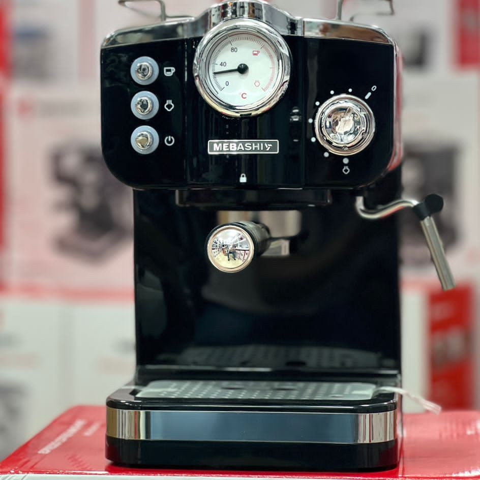 اسپرسوساز مباشی مدل ECM2009 رنگ مشکی 
