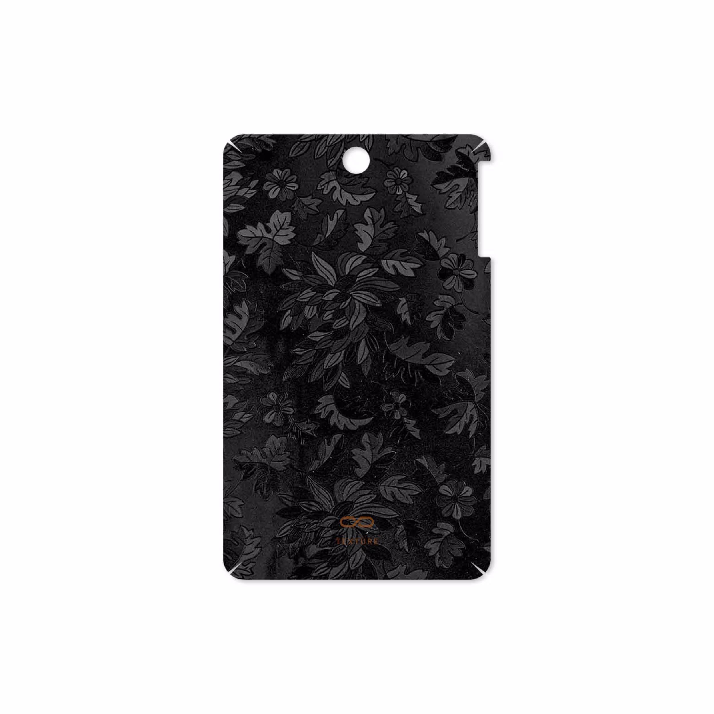برچسب پوششی ماهوت مدل Black-Wildflower مناسب برای تبلت لنوو A7-50 A3500 2014