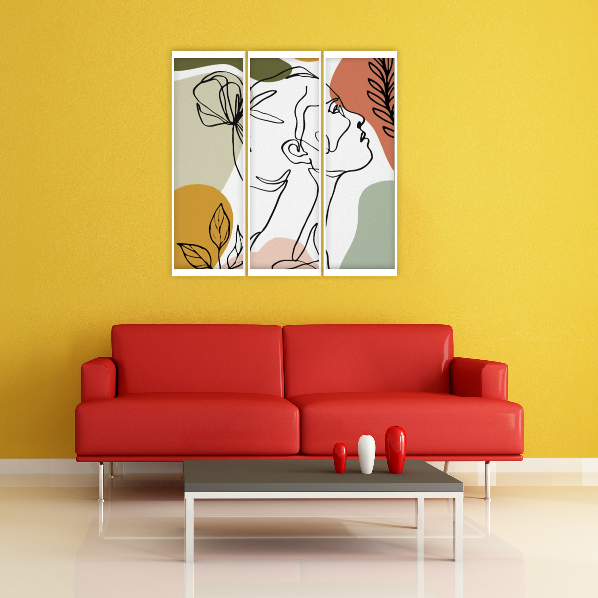 تابلو 3تکه مدل T1191