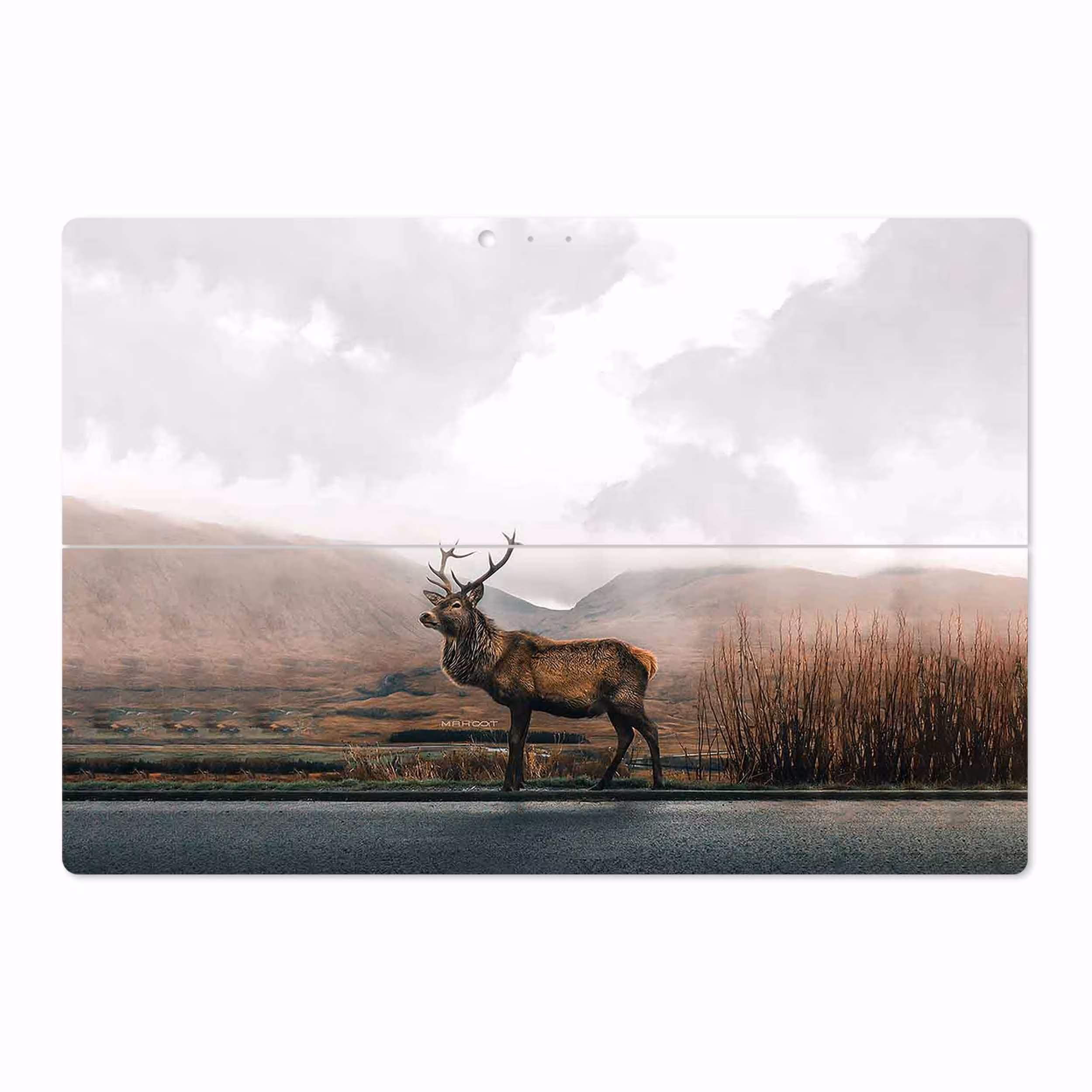 برچسب پوششی ماهوت مدل Horned Deer مناسب برای تبلت مایکروسافت Surface Pro 3 2014