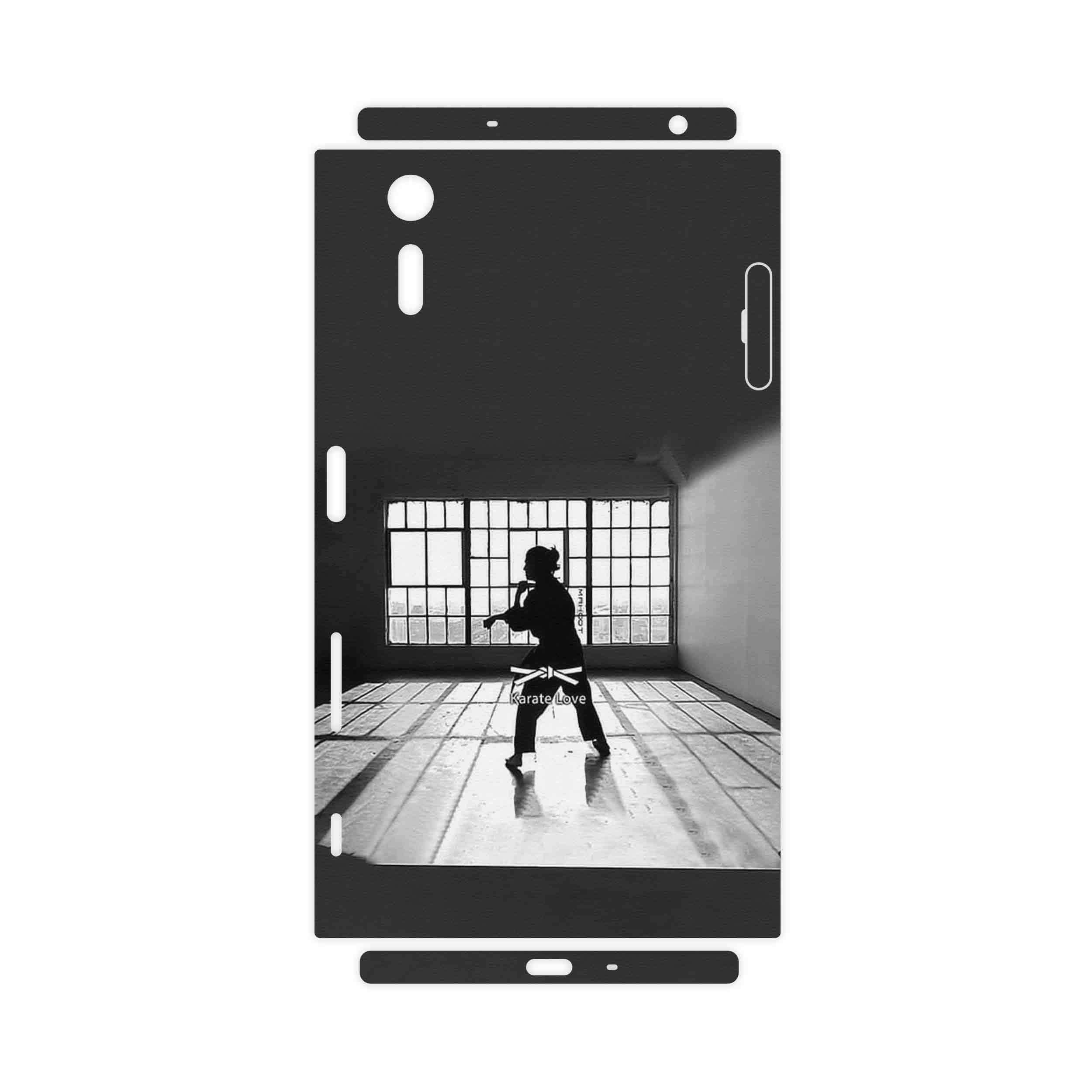 برچسب پوششی ماهوت مدل Karate-FullSkin مناسب برای گوشی موبایل سونی Xperia XZ