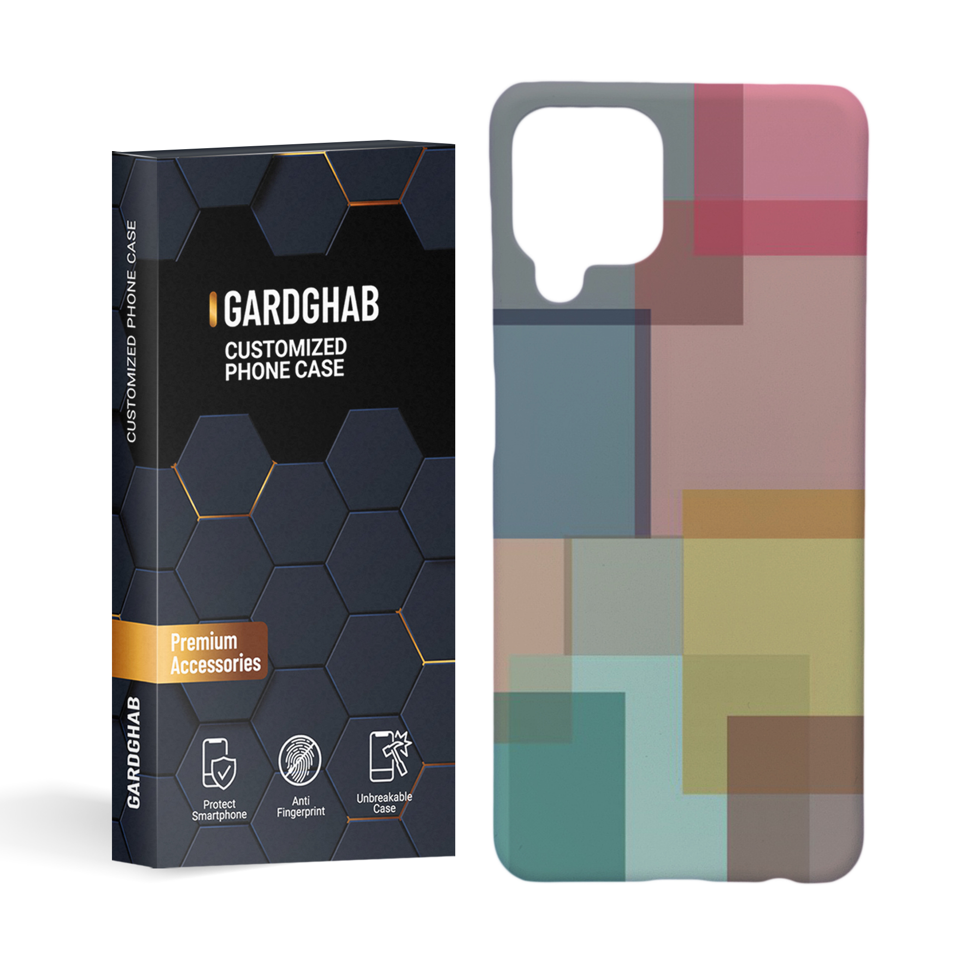        کاور گارد قاب مدل ساده مناسب برای گوشی موبایل سامسونگ galaxy a22 4g